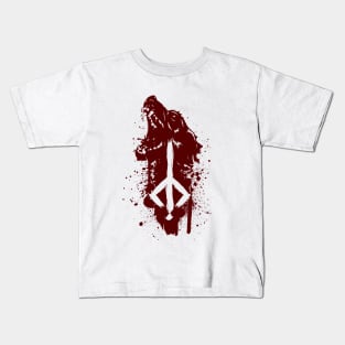 Bloodborne, Beast blood hunter's rune Kids T-Shirt